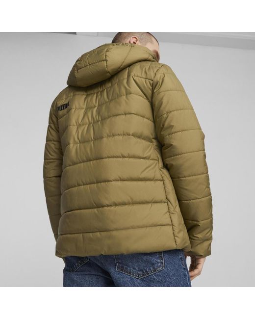 Veste Essentials Padded Jacket PUMA pour homme en coloris Green