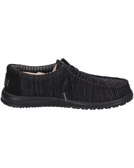 Baskets HeyDude pour homme en coloris Black