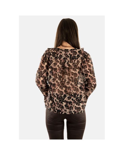 Chemise 252-cleol.f Morgan en coloris Brown