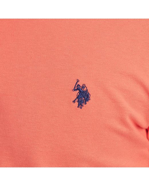 Polo US41197052-157 U.S. POLO ASSN. pour homme en coloris Red