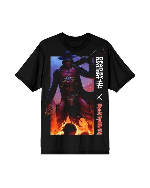 T-shirt Dead By Daylight Gunslinger IRON MAIDEN pour homme en coloris Black