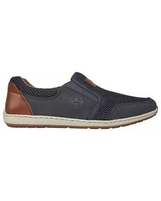 Slip Ons Baskets Rieker pour homme en coloris Blue