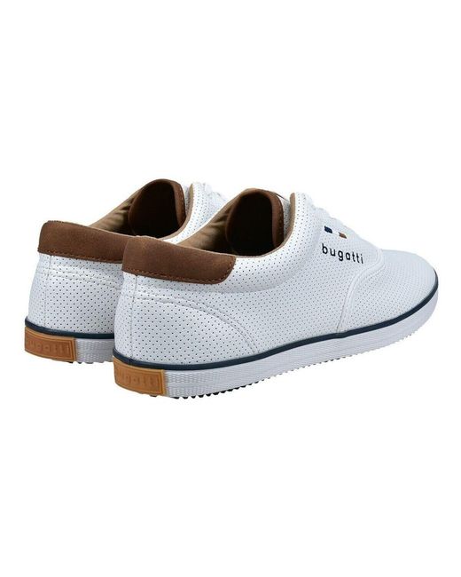 Baskets basses Baskets Alfaro Bugatti pour homme en coloris White