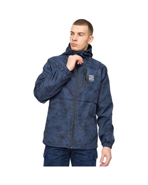Blouson Janscore Crosshatch pour homme en coloris Blue