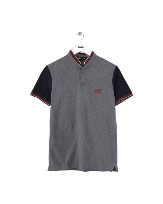 Polo Polo en coton gris The Kooples pour homme en coloris Gray