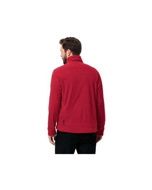 Sweat-shirt Taunus Jack Wolfskin pour homme en coloris Red
