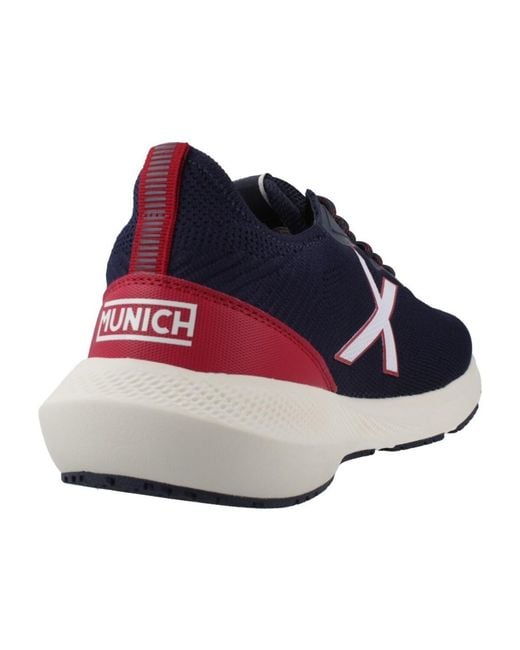 Baskets Basses Loop Knit 02 Munich pour homme en coloris Blue