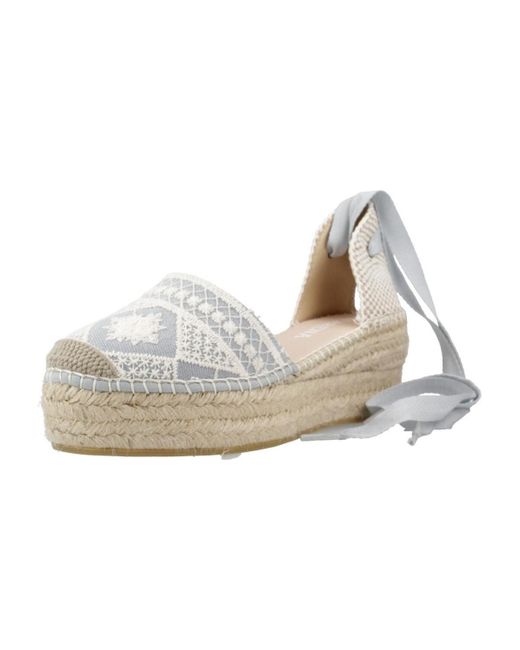 Espadrilles JAVA27 Macarena en coloris White