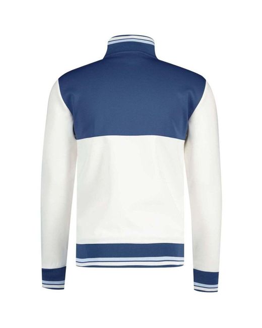 Veste Vignola Track Top Jacket Off White/Navy Ellesse pour homme en coloris Blue