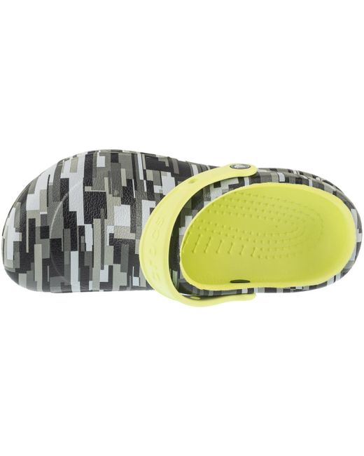 Chaussons Bistro Graphic Clog CROCSTM en coloris Gray