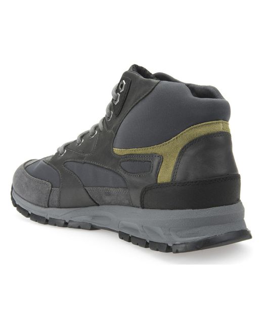 Geox LEELU Zwart - Schoenen Hoge sneakers Dames € 99,75