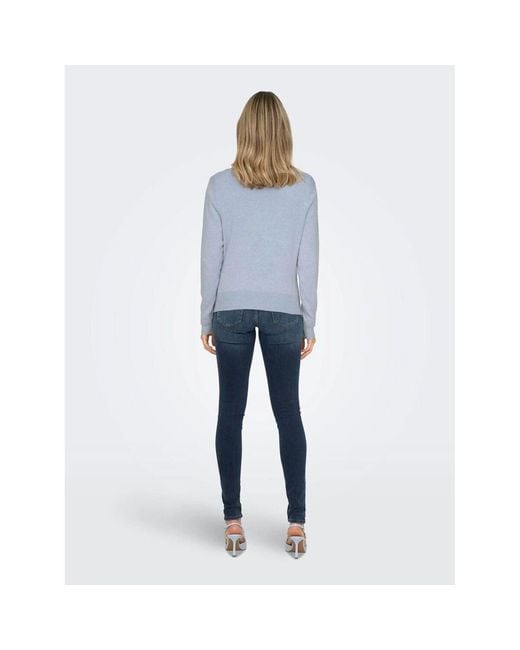Pull 85503 ONLY en coloris Blue