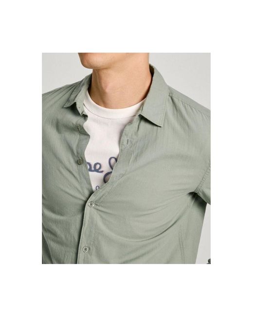 Chemise PM308566 MARCEL Pepe Jeans pour homme en coloris Green
