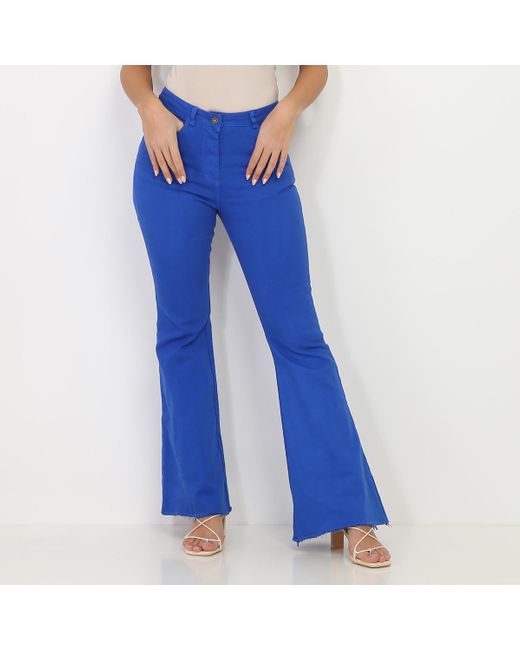 La Modeuse Jeans 18244_p50662 in het Blue