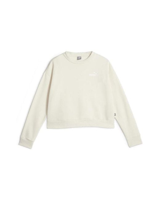 PUMA Sweater in het White