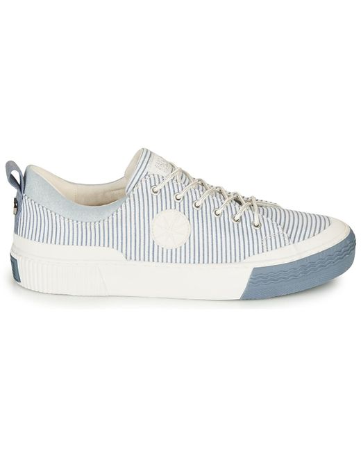Palladium Lage Sneakers Studio 02 Txt in het Wit - Bespaar 11% - Lyst