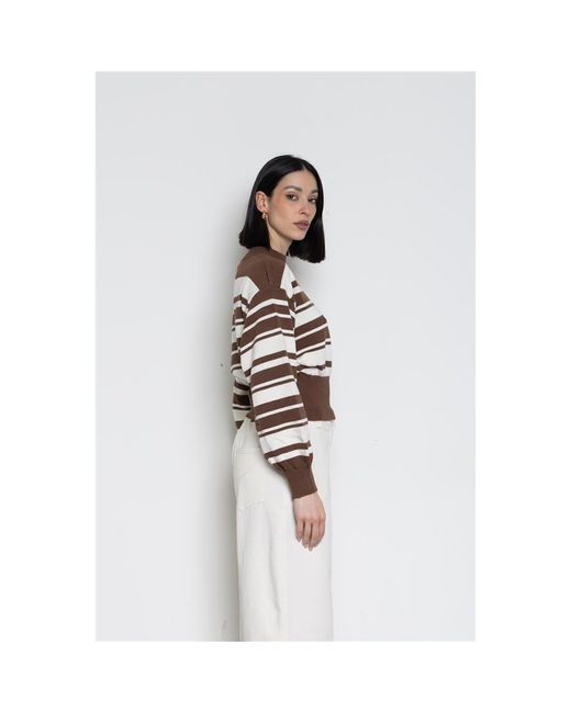 Pull SPJSM002-CAFFE Kaos en coloris White