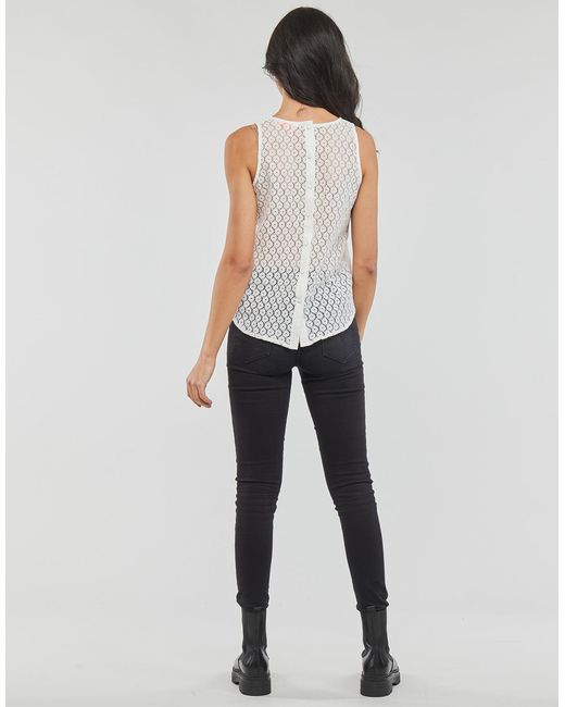 Moony Mood Blouse Iguohiavine in het White