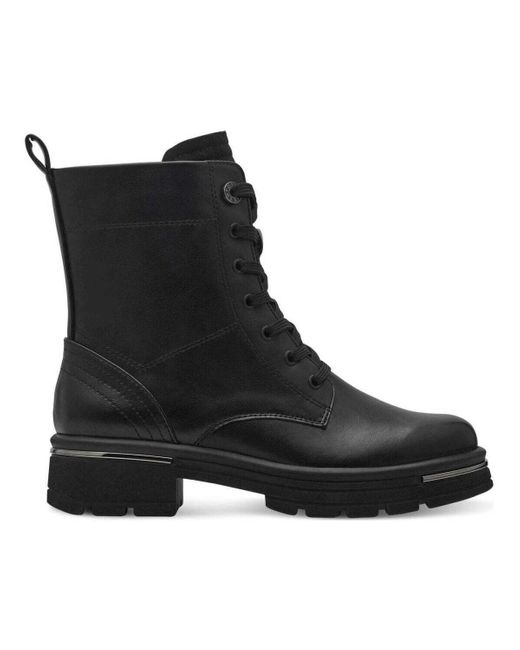 Bottines cordino booties Marco Tozzi en coloris Black