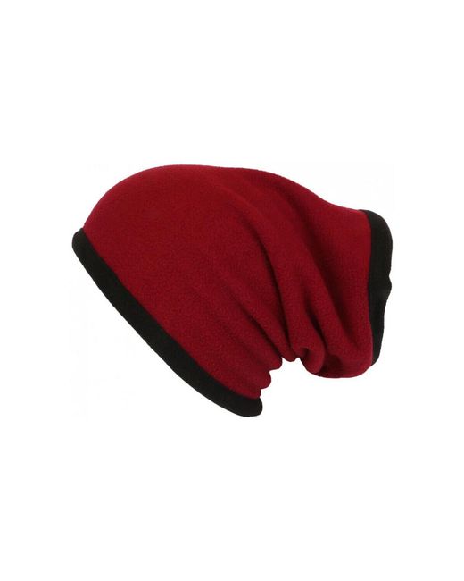 Bonnet Bonnet Mixte Nyls Création en coloris Red