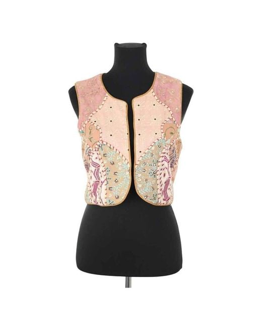 Veste Veste en coton rose Mes Demoiselles en coloris Black