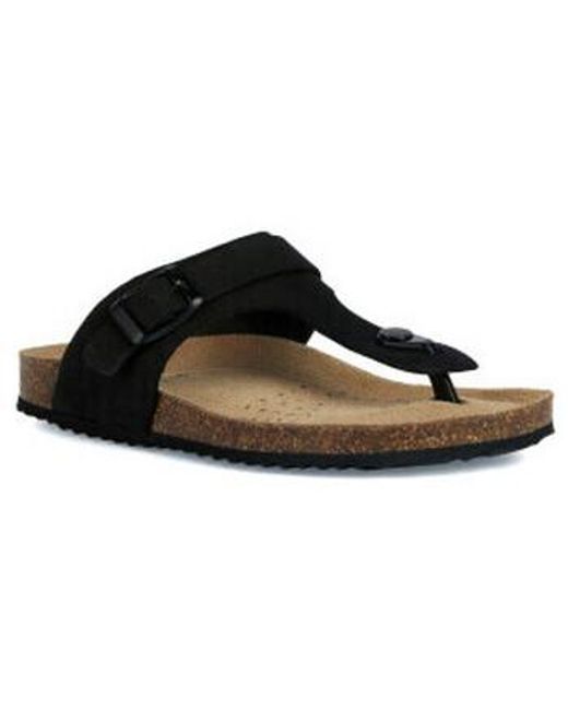 Mules D35Lsk Geox en coloris Black