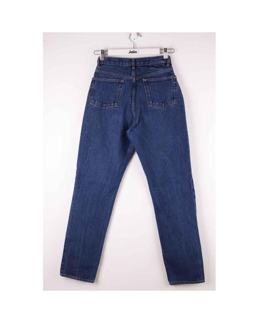 Jeans Jean droit en coton Leon & Harper en coloris Blue