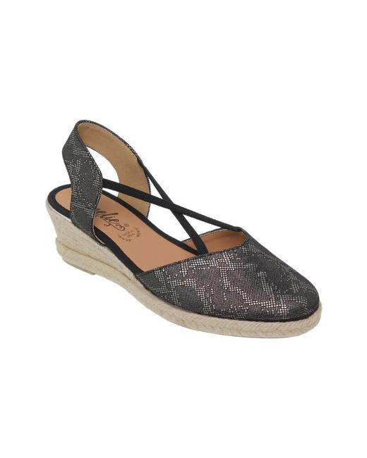 Espadrilles Amelie en coloris Gray