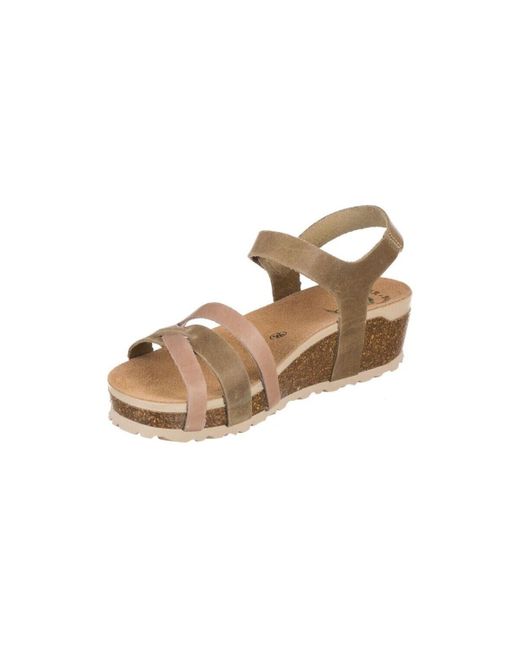 Interbios Sandalen 5803 in het Metallic