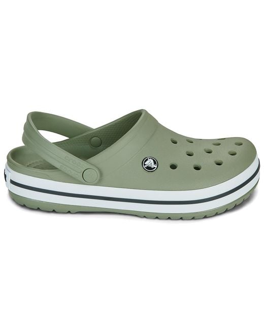 CROCSTM Clogs Crocband in Green für Herren