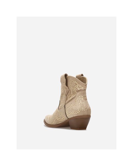 Bottines Bottines Pour Femme La Modeuse en coloris Brown