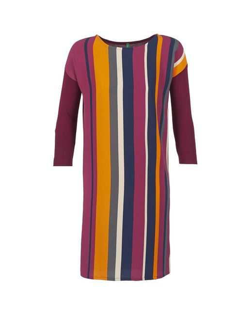 Robe Benetton en coloris Red
