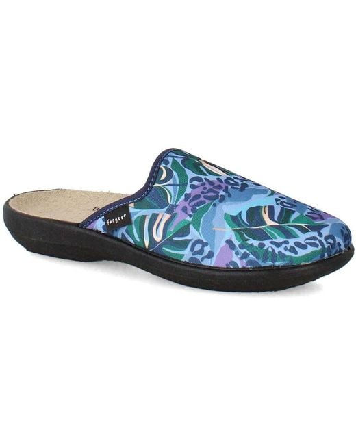 Chaussons bibalou Fargeot en coloris Blue