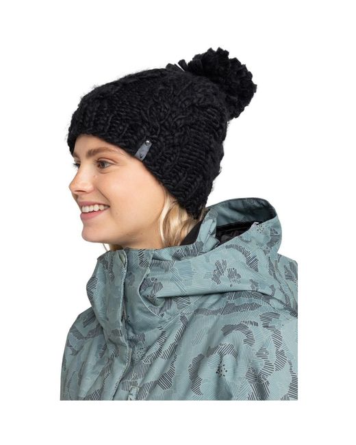 Bonnet Winter Roxy en coloris Black