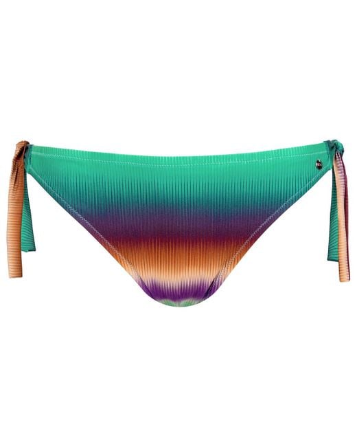 Maillots de bain Bas maillot slip de bain à nouettes OSAKA Lisca en coloris Blue