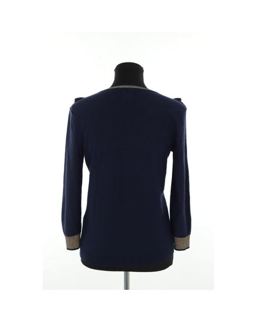 Pull Pull en coton bleu Des Petits Hauts en coloris Blue