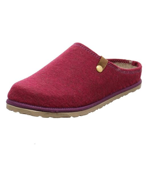 Chaussons Fischer en coloris Red