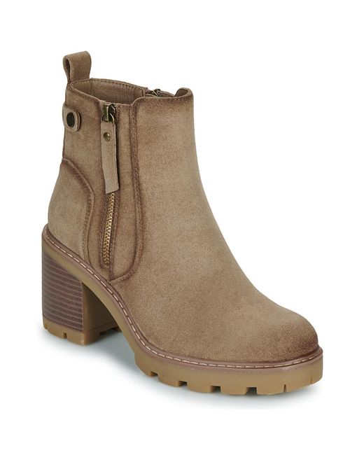 Bottines 173031-BEIGE Refresh en coloris Brown