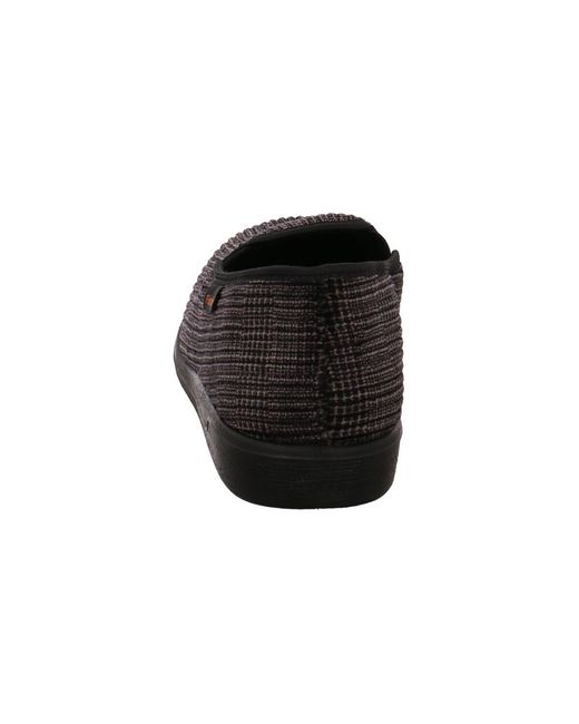 Chaussons Fischer pour homme en coloris Black