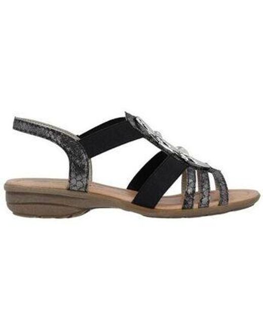 Remonte Sandalen R3605 2-Noir R3605 in het Black