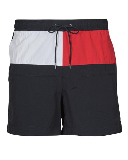 Costume Bermuda Da Spiaggia Th Core Flag-S di Tommy Hilfiger in Black da Uomo