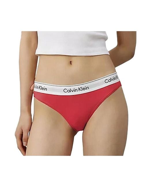 Strings X2 Strings Calvin Klein en coloris Red