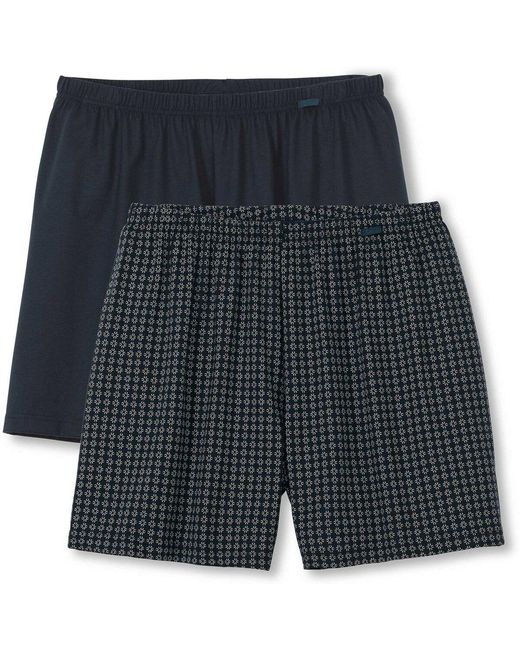 Caleçons Caleçons Web Paquet de 2 Prints Benefits 2P Calida pour homme en coloris Blue