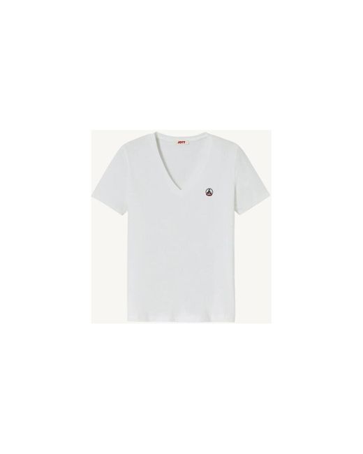 T-shirt - Tee Shirt Cancun - blanc J.O.T.T en coloris White