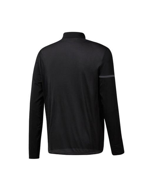 Veste RUN WOVEN JKT Reebok pour homme en coloris Black