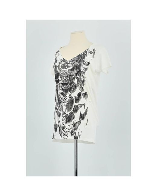 T-shirt T-shirt en coton blanc Barbara Bui en coloris White