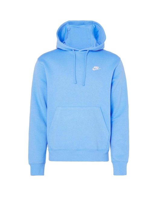 Sweat-shirt M nsw club hoodie po bb Nike pour homme en coloris Blue