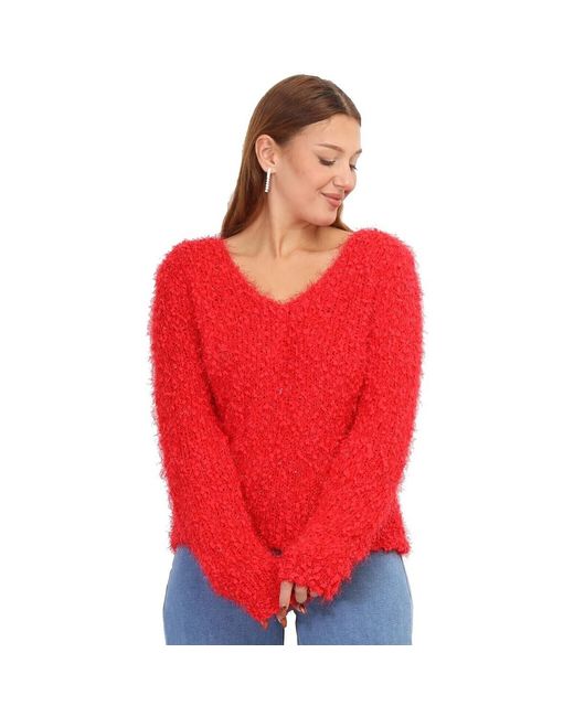 Pull Pulls Pour Femme La Modeuse en coloris Red