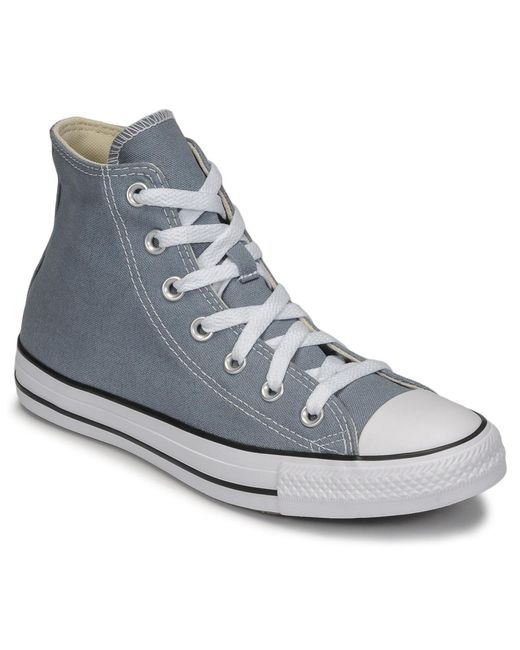 Baskets montantes CHUCK TAYLOR ALL STAR SEASONAL COLOR HI Converse en coloris Blue