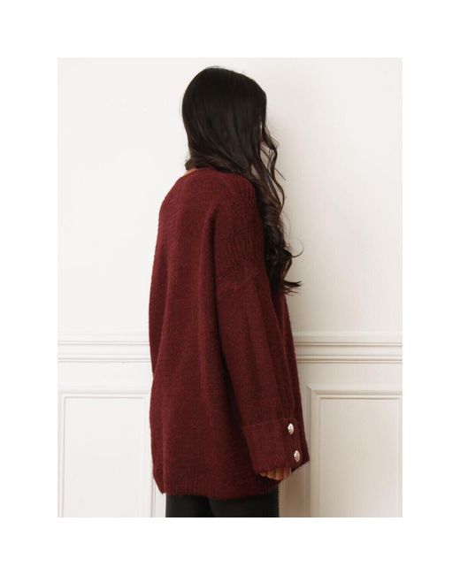 Pull Pulls Pour Femme La Modeuse en coloris Red
